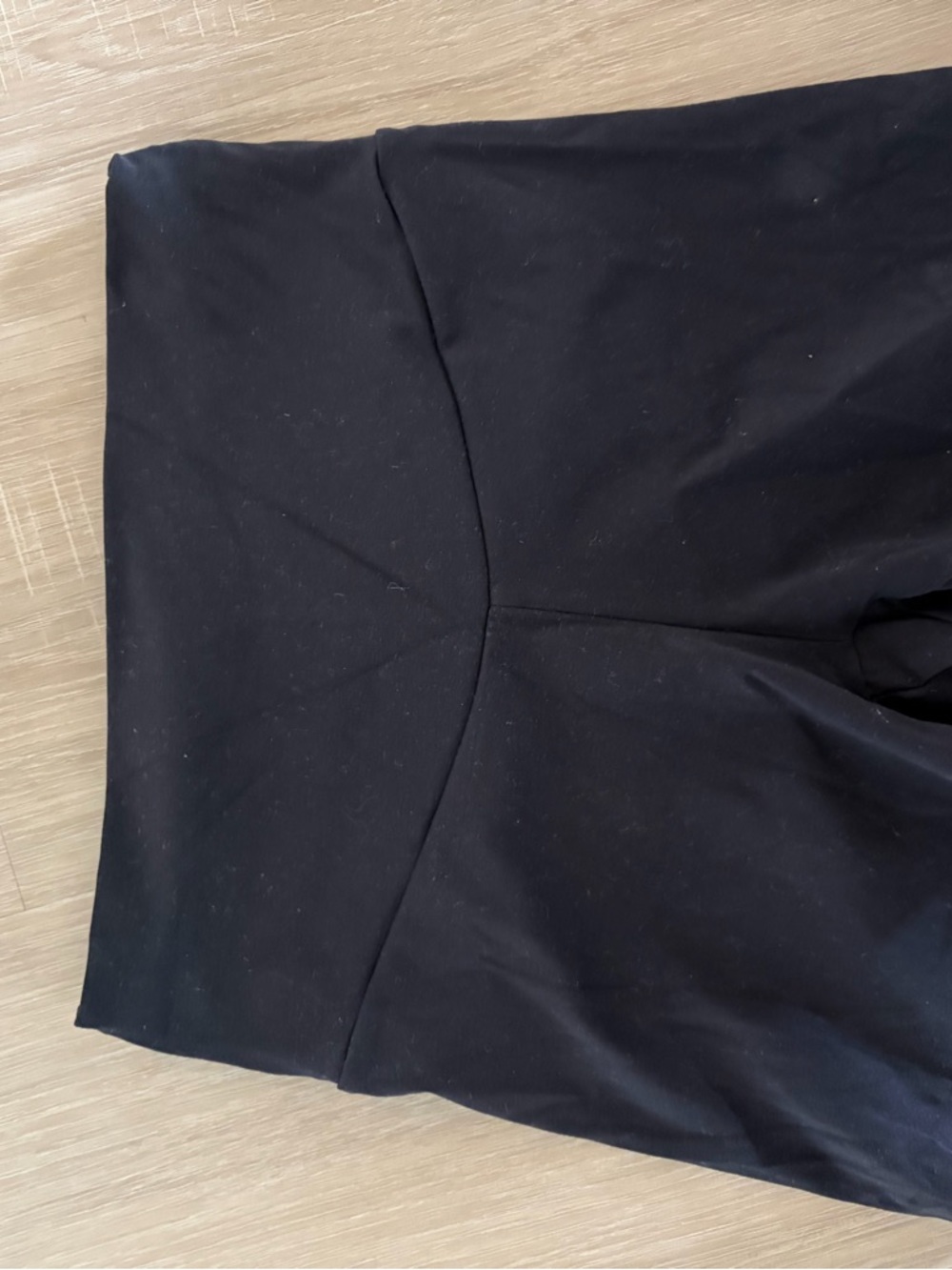 Women’s Black High-Waist Athletic shorts